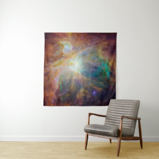 Chaos in het hart van Orion Spitzer Hubble-composi Wandkleed