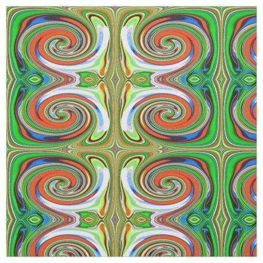 Chaos in natuur stof (Swatch)