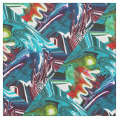 Chaos in natuur stof (Close Up)