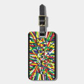 Chaos, in Primaries Bagagelabel (Voorkant verticaal)