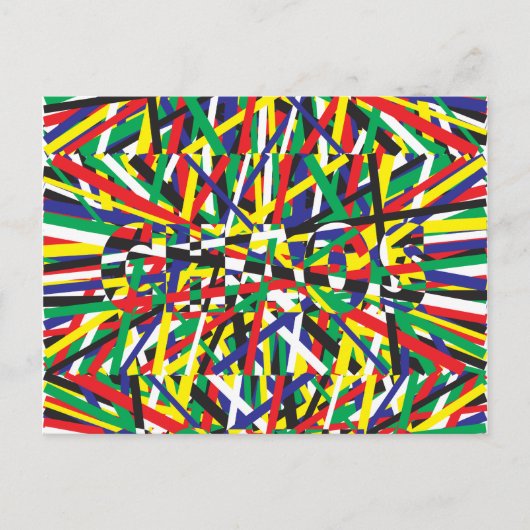 Chaos, in Primaries Briefkaart (Voorkant)