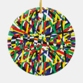 Chaos, in Primaries Keramisch Ornament (Achterkant)