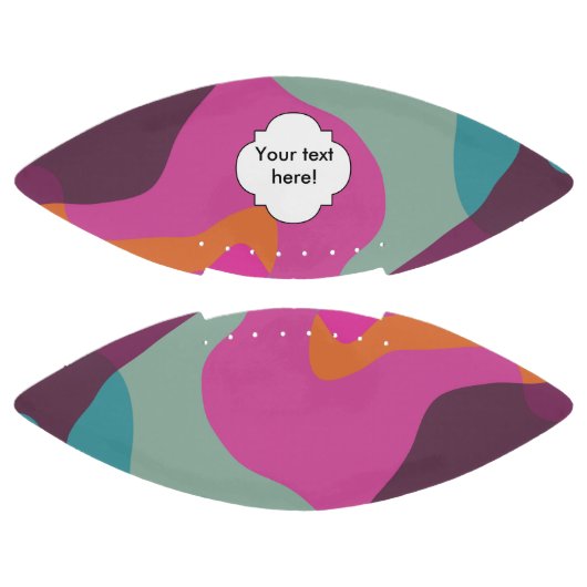 Chaos in retrokleuren american football (Panelen)