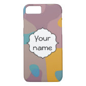 Chaos in retrokleuren Case-Mate iPhone case (Achterkant)