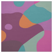 Chaos in retrokleuren stof (Swatch)