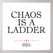 Chaos Is A Ladder Poster (Voorkant)