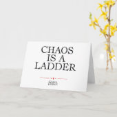 Chaos is een adder kaart (Gele Bloem)