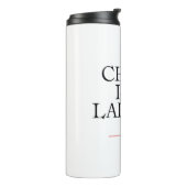 Chaos is een adder thermosbeker (Gedraaid links)