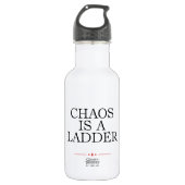 Chaos is een adder waterfles (Voorkant)