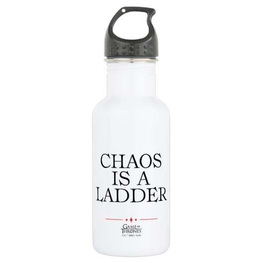Chaos is een adder waterfles  (Voorkant)