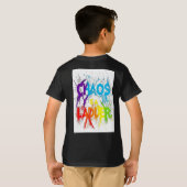 Chaos is een ladder t-shirt (Achterkant volledig)