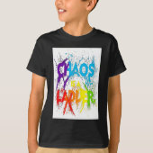 Chaos is een ladder t-shirt (Voorkant)