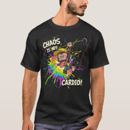 Chaos Is Mijn Cardio T-shirt