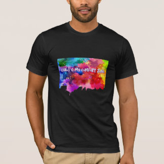 Chaos is mijn comfortzone – Abstract Art T-shirt