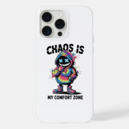 Chaos is mijn comfortzone iPhone 15 pro max case