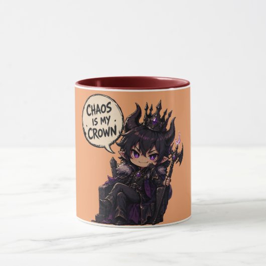 Chaos Is Mijn Kroon Mok (Midden)