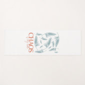 Chaos Is My Cardio Yogamat (Voorkant (horizontaal))