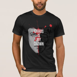 Chaos Is My Crown Streetwear T-shirt – Krachtige G