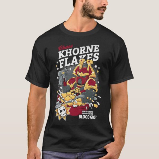 Chaos Khorne Flakes T-shirt (Voorkant)