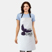Chaos Kraai Tapijt Schort (Gedragen)