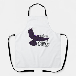 Chaos Kraai Tapijt Schort