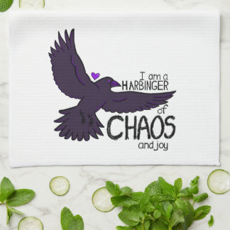 Chaos Kraai Tapijt Theedoek