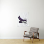 Chaos Kraai Tapijt Wandkleed (In situ)
