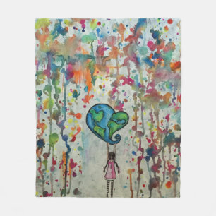 Chaos Love Fleece Blanket veroveren