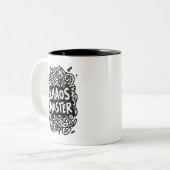 Chaos Meester – Multitask Design Tweekleurige Koffiemok (Voorkant links)