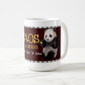 Chaos, mijn werk hier is gedaan Mok (Voorkant rechts)