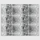 Chaos naar Orde Abstract Geometrisch Cadeaupapier (Vlak)