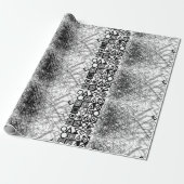 Chaos naar Orde Abstract Geometrisch  Cadeaupapier (Uitgerold)