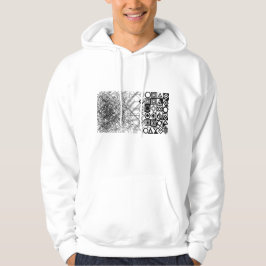Chaos naar Orde Abstract Geometrisch Hoodie