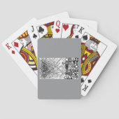 Chaos naar Orde Abstract Geometrisch Pokerkaarten (Achterkant)