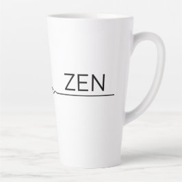 Chaos naar Zen in een Wrap-Around Design Latte Mok