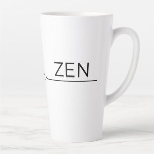 Chaos naar Zen in een Wrap-Around Design Latte Mok