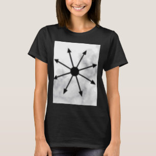 Chaos occulte symboliek t-shirt
