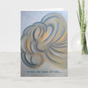 Chaos of Life wenskaart Kaart
