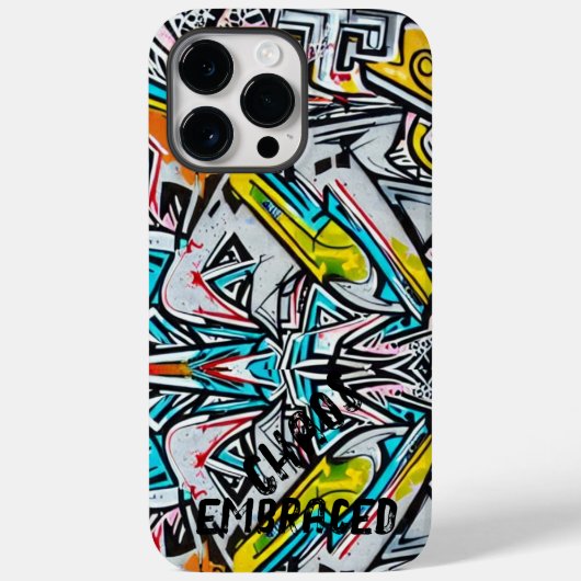 chaos omarmd - je graffiti zelf Case-Mate iPhone case (Achterkant)