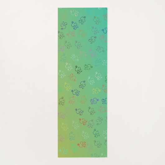 Chaos OMs | Green Ombre, Om Yogamat (Achterkant)