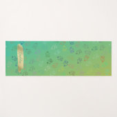 Chaos OMs | Green Ombre, Om Yogamat (Voorkant (horizontaal))