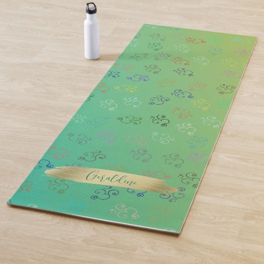 Chaos OMs | Green Ombre, Om Yogamat (In situ)