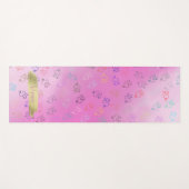 Chaos OMs | Lavender,  roze ombre om Yogamat (Voorkant (horizontaal))