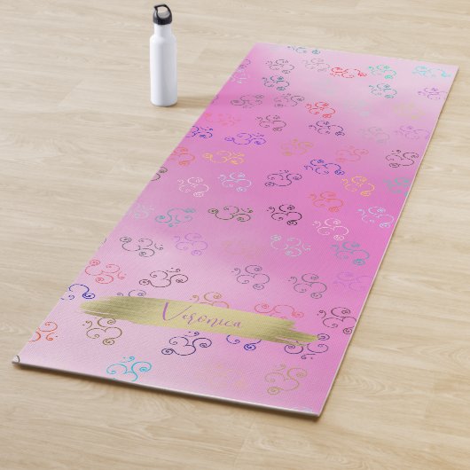 Chaos OMs | Lavender,  roze ombre om Yogamat (In situ)