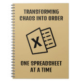 Chaos omzetten in een grappige volgorde notitieboek (Voorkant)