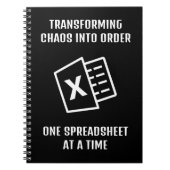 Chaos omzetten in een grappige volgorde notitieboek (Voorkant)