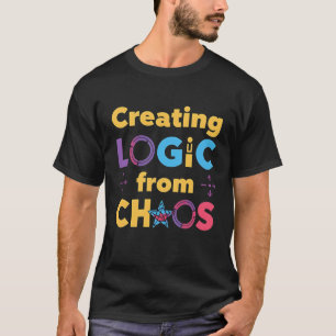 Chaos omzetten in Logica – Programmeur Codeer Quot T-shirt