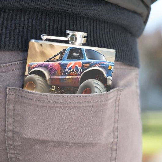 Chaos on Wheels: Monster Truck Smash Derby, Heupfles (Voorbeeld)