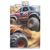 Chaos on Wheels: Monster Truck Smash Derby, Heupfles (Voorkant)