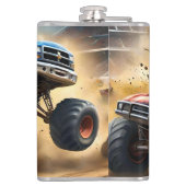 Chaos on Wheels: Monster Truck Smash Derby, Heupfles (Achterkant)